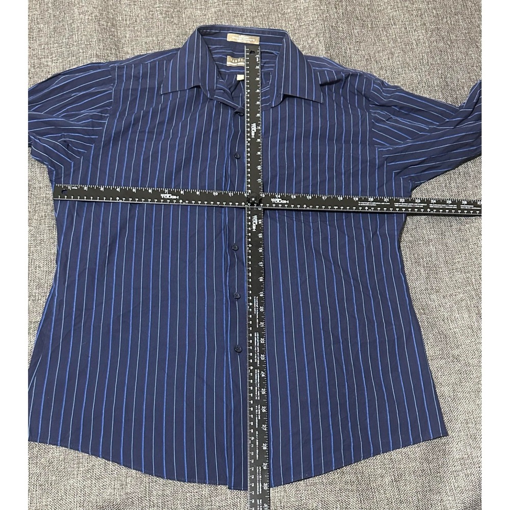 Van Heusen Fitted Men's Size 161/2 32/33 L Long‎ Sleeve Shirt - Picture 2 of 5